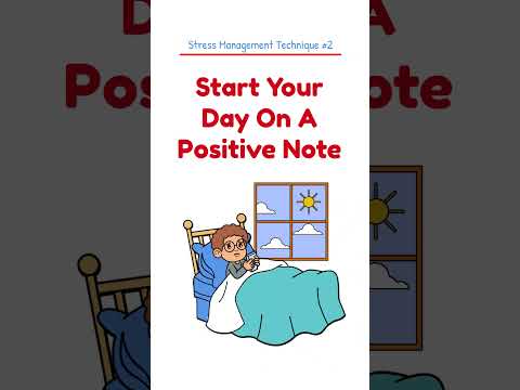 Stress Management Techniques - #2 Start Your Day On A Positive Note #stressmanagement #stressrelief