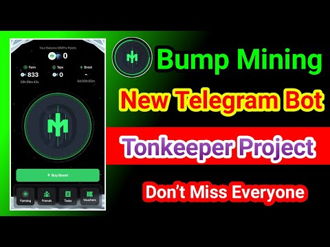 MMproBump_bot || Bump New Telegram Mining Bot || Verified Project.