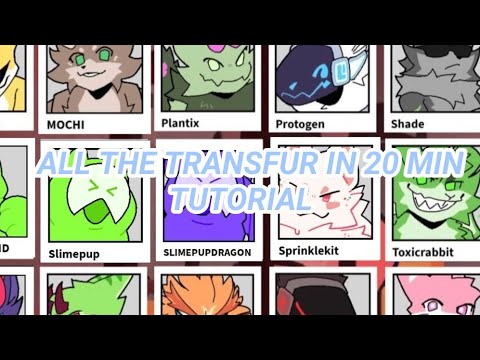 ALL THE TRANSFUR FOR KAIJU PARADISE IN 20 MINS //KAIJU PARADISE TUTORIAL//