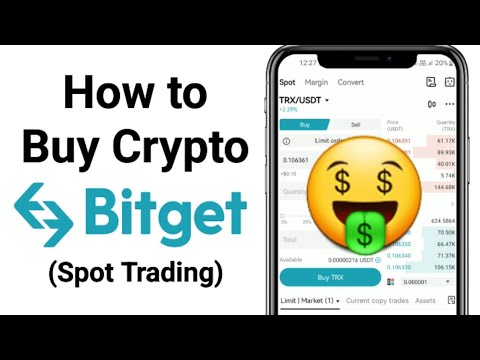 How to buy crypto on Bitget exchange | Spot Trading | How to trade on Bitget