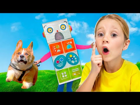 Nastya and the Cleaning Robot - Video series for kids