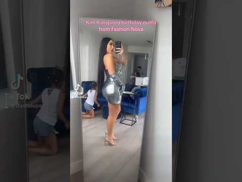 KIM KARDASHIAN BIRTHDAY OUTFIT FROM FASHION NOVA #kimkardashian #kimkardashianfashion #kimkstyle