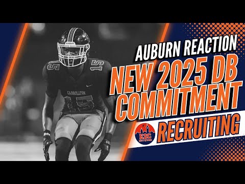 Shamar Arnoux Flips to Auburn | 2025 DB | QUICK FACTS + WHAT IT MEANS?