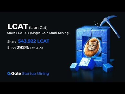 CLAIM FREE 543,922 LCAT TOKEN AIRDROP ON GATE.IO STARTUP MINING