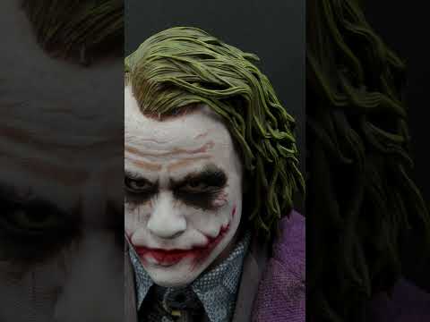 Is the InArt Joker sculpted hair a good alternative to the rooted hair?  #inart #sixthscale