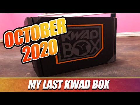 October 2020 KWAD BOX - This is my last one!