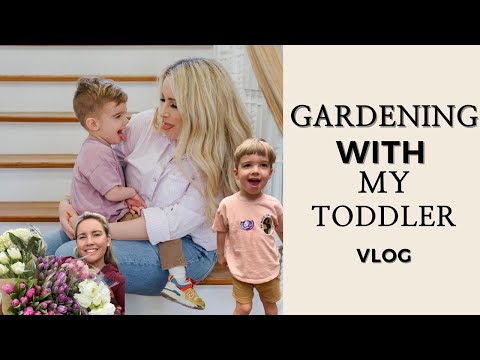 Spring Gardening, Baby Shower Decor, and Potty Training?! | Mom Life Vlog