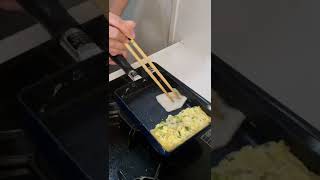 【最高のだし巻き玉子】しらすと青ねぎを入れたふわふわ食感の美味いやつ！