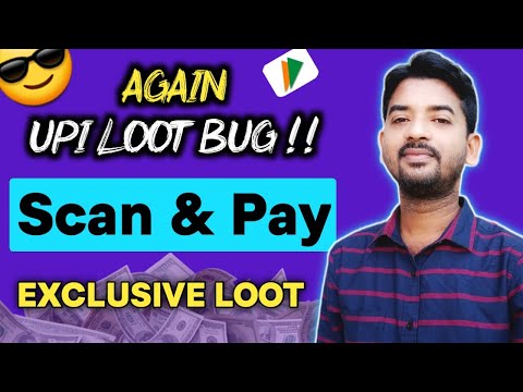 New UPI Bug Loot offer 🔥 || Earn biggest Cashback for all users || Exclusive UPI Loot all users