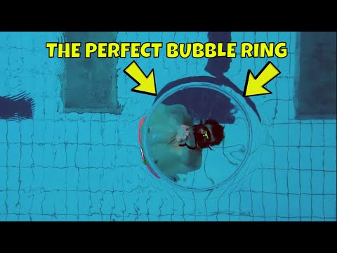 How To Make A Bubble Ring Underwater