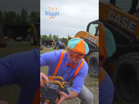 Blippi learns about construction vehichles! #Blippi