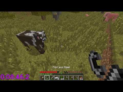 Minecraft any%speedrun(愛宕シードはどれだ？⑬）