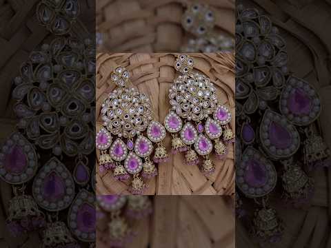 most beautiful party wear earrings design/ #jwellery #partywear #earrings #2024 #fashion #fancy