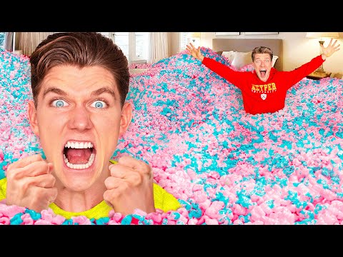 10 Funny Pranks + 24 Hour Prank Wars!!! How To Do Insane Pool Pranks VS The Best Candy Challenge