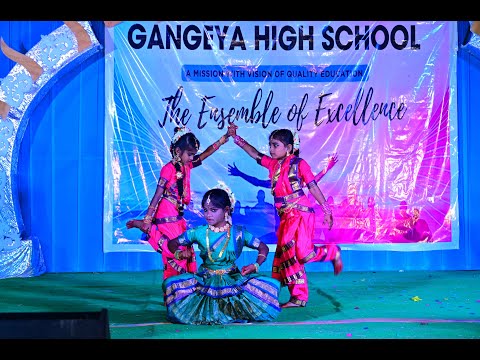 mahaganapatim classical dance performance by gangeya high school children #mahaganapathim #song