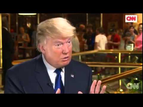 CNN News August 20 2015 Trump on immigration  'I have to do the right thing