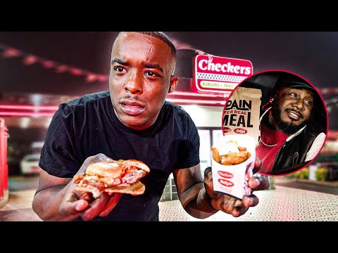 I Tried The T-Pain Meal From Checkers | WORST CHOICE OF MY LIFE !!