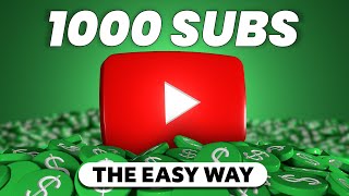 It's MUCH EASIER to get 1000 Subs When You Do THIS!