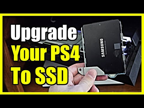 How to Upgrade PS4 HDD to SDD for FASTER loading Times (Install Tutorial)