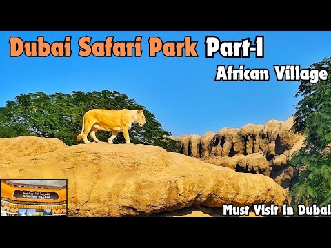 DUBAI SAFARI PARK - PART1 | African Village Details