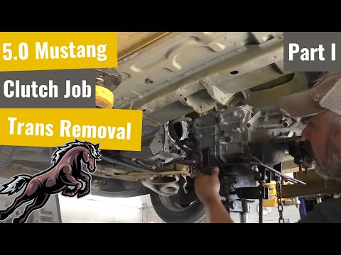 Mustang 5.0 Clutch Job - Part One - Transmission Removal