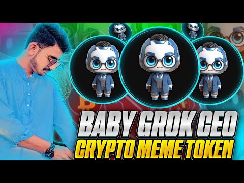 🔥BABY GROK CEO REVIEW 🔥 Baby Grok CEO a Meme token in the BSC ecosystem,🔥