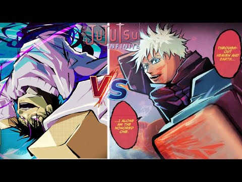 Roblox Jujutsu Infinite: The TOJI ZENIN VS GOJO SATORU Experience [RANKED PVP]