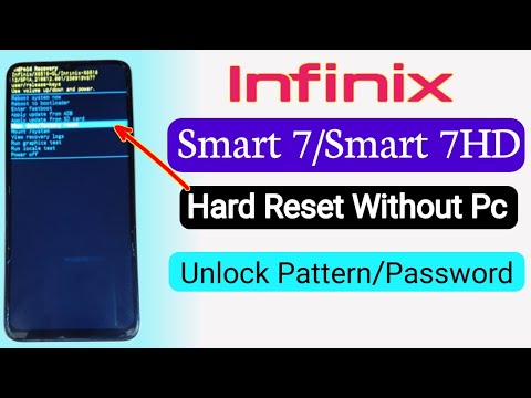 Infinix Smart 7/Smart HD Hard Reset | Unlock Password/Pattern Without PC