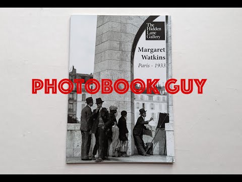 Margaret Watkins  - Paris 1933 photo book flick through