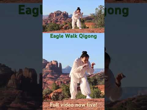 🦅  #qigong  #sedona #vivienchao #balance