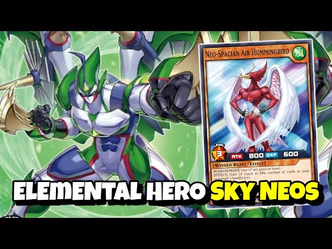 Elemental Hero Sky Neos!!! Deck Testing - Yu-Gi-Oh Rush Duel - EDOPRO