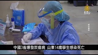 中國3省爆發炭疽病 山東14歲學生感染死亡｜中國一分鐘