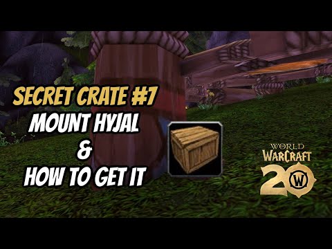 HOW TO FIND SECRET CRATE #7 BURNT RANSOM NOTE FOR THE 20TH ANNIVERSARY IN WOW