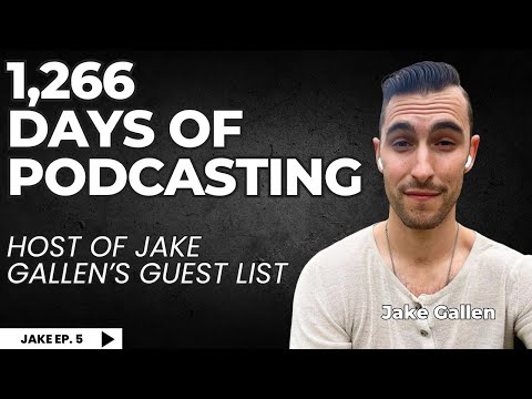 182 Weeks of Jake Gallen's Guest List