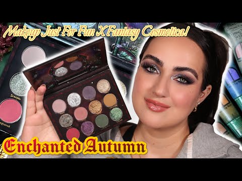 GRUNGY AUTUMNAL DREAM!✨ Enchanted Autumn Palette@MakeupJustForFun x Fantasy Cosmetica!