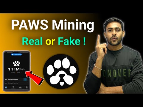 PAWS Mining REAL or FAKE📌! PAWS Telegram Mining Full Details || Best Mobile Earning App (Crypto)