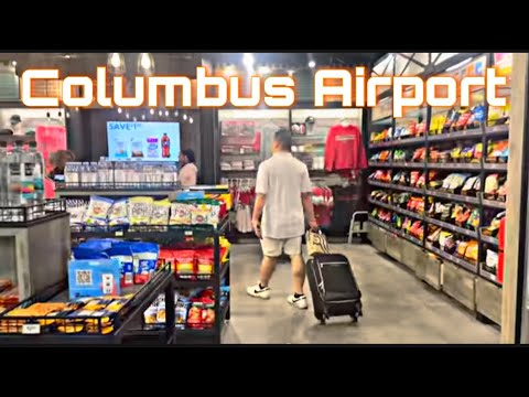 Columbus, Ohio International Airport (John Glenn) Walking Tour