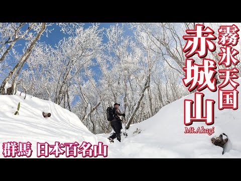 【雪山登山】これが赤城山の霧氷天国か～！！｜黒檜山～赤城駒ヶ岳周回