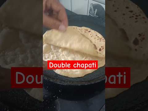 Double chapati recipe 😋👍🔥||#cooking #shorts