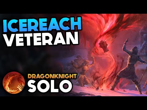 First test of this Solo Dragonknight Build - Veteran Icereach | Solo Dragonknight | ESO