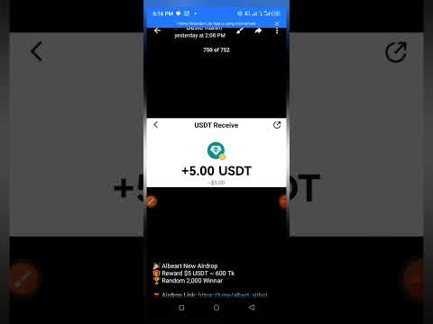 New Airdrop Today | Albert Aitbot | New Telegram Airdrop 2024 | USDT Airdrop