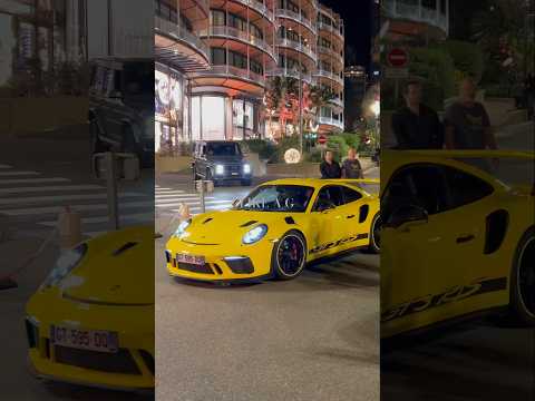 Supercars in Monaco #supercar #porsche #gt3rs #millionaire #lifestyle #luxurylifestyle #carspotting