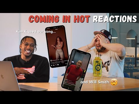 Kim Kardashian LOVES our song?! | Reacting to COMING IN HOT videos with Andy Mineo