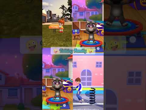 Trampoline Fail 😂😂(Animation Meme) - My Talking Tom