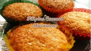 Filipino Coconut Macaroons