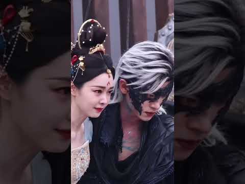 丞磊×宋轶【与晋长安】吻戏路透，这一幕苏爆了！#cdrama #甜寵 #kiss