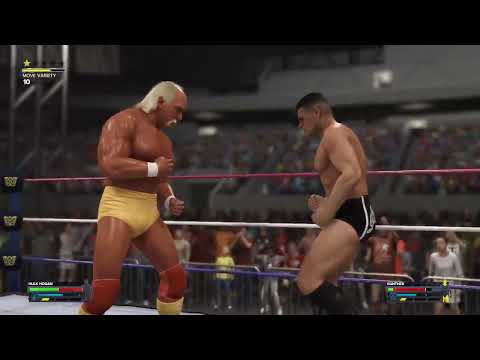 Hulk Hogan VS Gunther - WWE 2K24