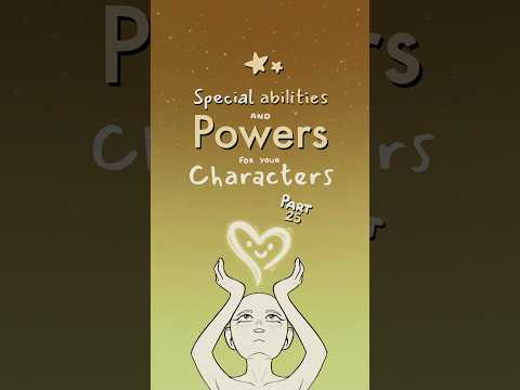 special ability and power ideas for your characters, part 25 💭 #writing #art #oc #originalcharacter