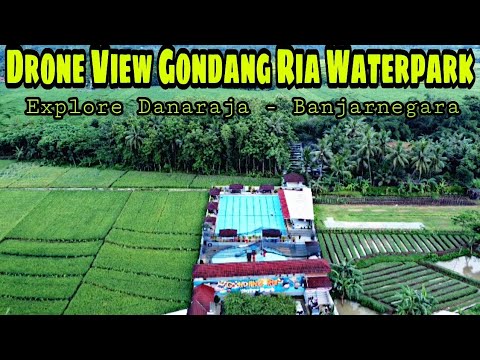 Drone View Gondang Ria Waterpark Banjarnegara