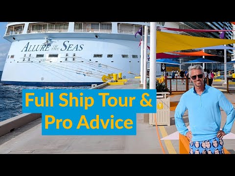 Full Ship Tour of Allure of the Seas with Pro Tips & Advice | Royal Caribbean